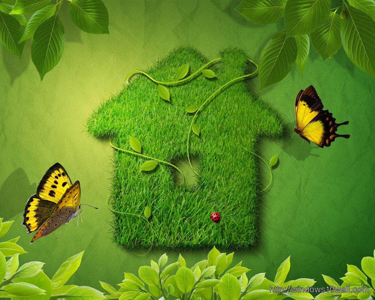 Green Eco Nature Wallpaper