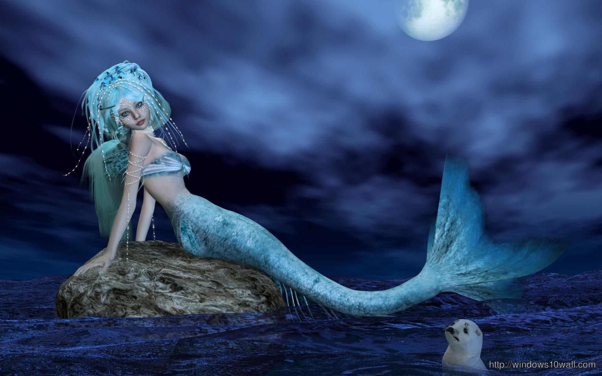Mystic Mermaid HD Wallpaper 1080p