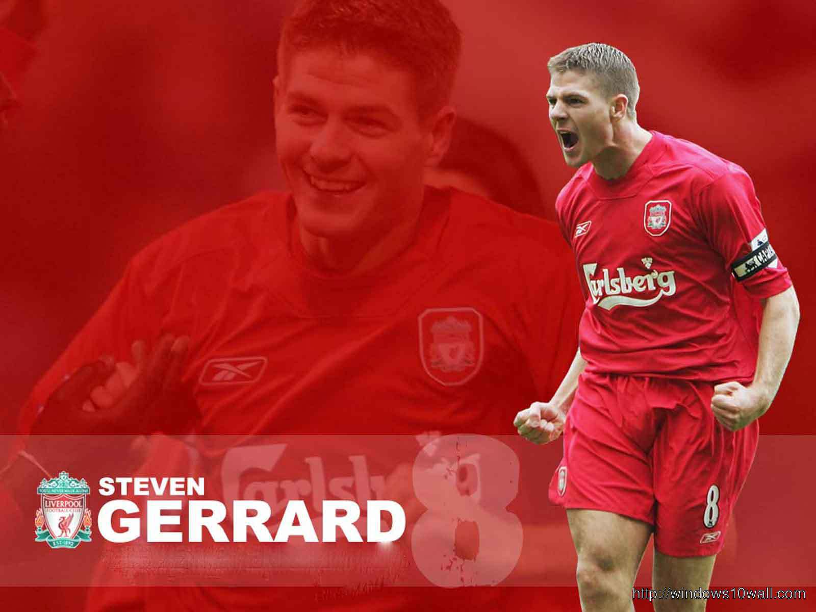 Steven Gerrard Liverpool Wallpaper - windows 10 Wallpapers