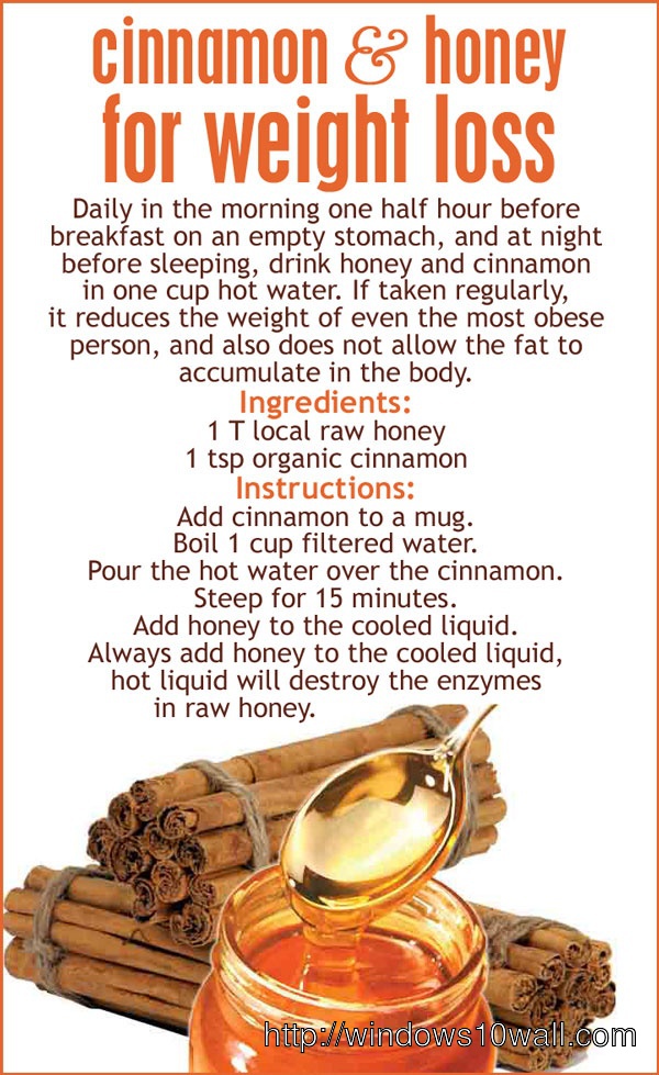 cinnamon and honey for weight loss