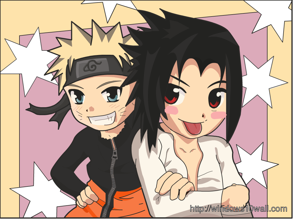 Naruto And Sasuke Friends Forever