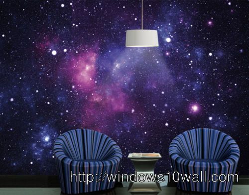 universe wallpaper for bedroom