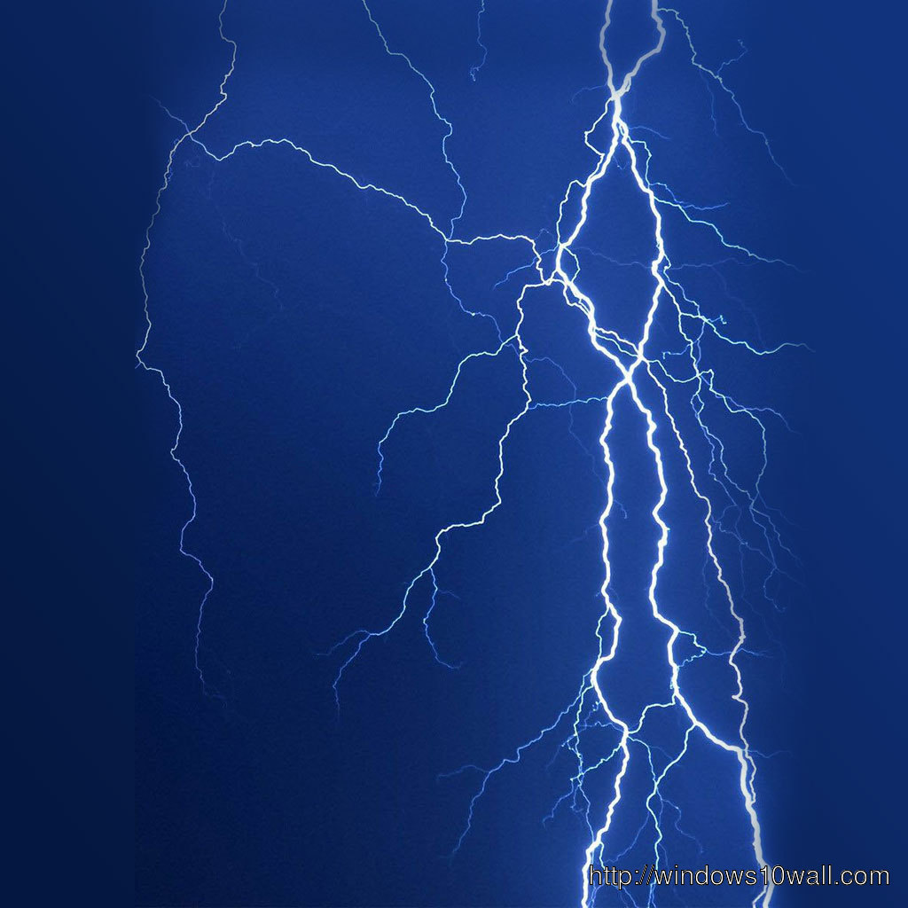 Storm Lightning iPad Background Wallpaper