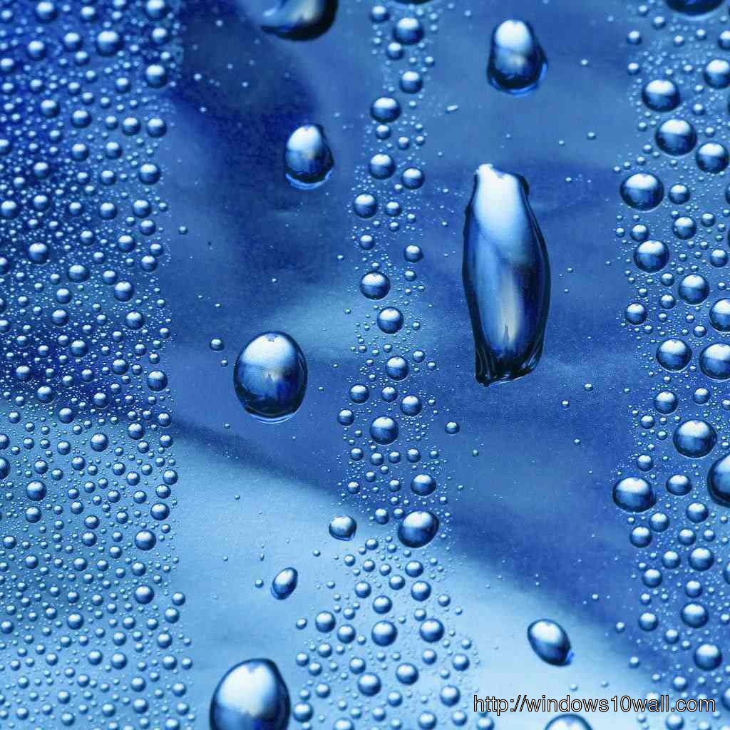 water drops ipad 3d wallpaper